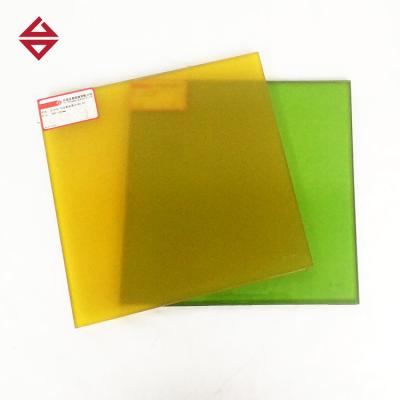 China Anti-glare / Security / Durable Eco Friendly Silkscreen Coated Decorative Glass Panels Enameled Glass For Doors for sale