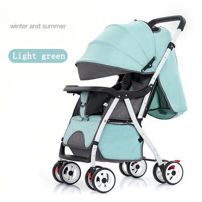 China one-click 2 in1baby cotton winter stroller foldable foldable baby sleeping bag light can sit and lie down cheap baby stroller for sale