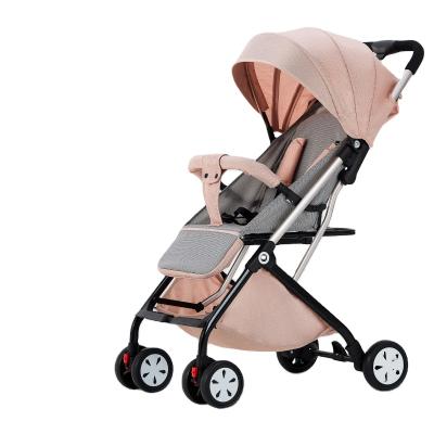 China Foldable 2in1 One-Click Walk Baby Stroller Bi-Directional One-Click Foldable Lightweight Push Stroller For Baby for sale