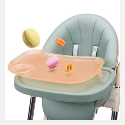 China Discount good quality newest design PP+stainless steel pipe baby highchair plastic baby dining chairs for sale