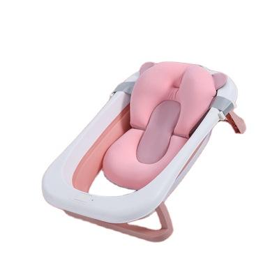 China 2021 Viable Baby Suit Wholesale Durable Plastic Newborn Plastic Newborn Foldable Baby Bath Tub Toddler Bathroom Shampoo Tub for sale