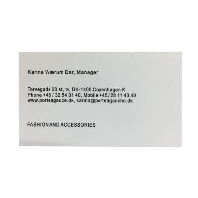 China paper & Different Cardboard Design Business Card Printing Without MOQ for sale