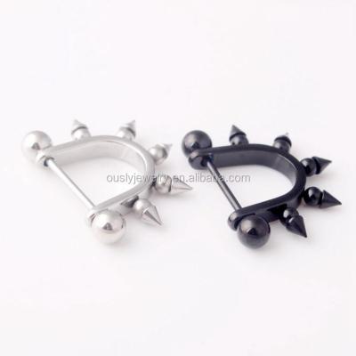 China Female Stainless Steel Body Jewelry Stainless Steel Nipple Piercing for sale