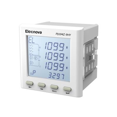 China Panel Mounted Analog Output 0.5S PD194Z-9HY Multifunctional Electricity Meter for sale