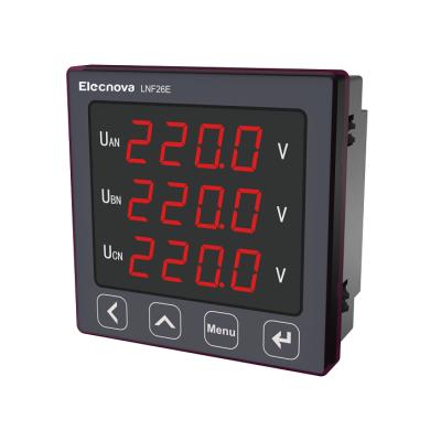 China COLDPROOF LED Volt Amp Meter Digit Millivoltmeter Led Electricity Meter LNF26E for sale