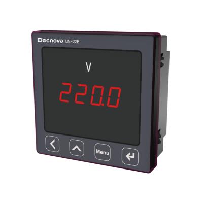 China 96*96 COLDPROOF LNF22E LNF22E Panel Mount LED Digital Volt Power Meter for sale