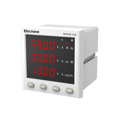 China Elecnova PD194Z-2S4 Digital Display Panel Mount Three Phase AC Electricity PD194Z-2S4 Multifunctional Electricity Meter for sale