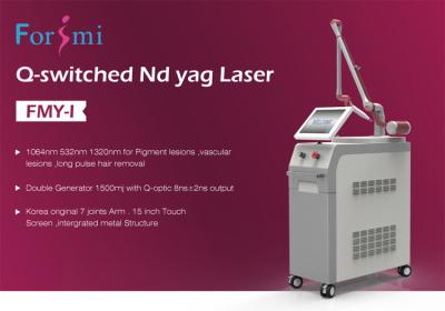 China Professional factory price beauty salon use 1064nm 532nm q switched nd yag laser tattoo removal for sale