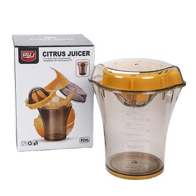 China Hot Selling Manual Household Lemon Juice Cup Orange Juice Squeezer Fruit Juice Press Squeeze Manual Juice for sale