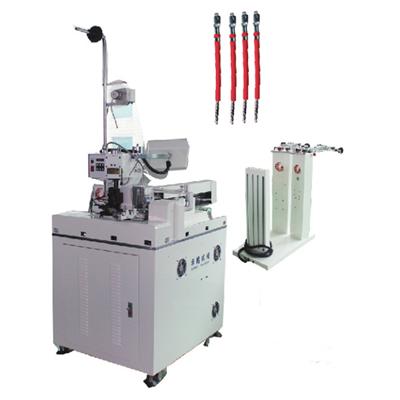 China Fully Automatic Wire Lug Cutting Crimping Flat Cable Cutter Stripping Splicer for sale