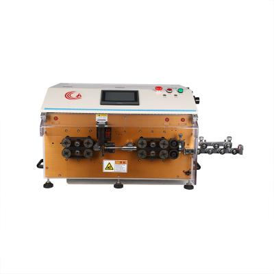 China Model HC-608F3 Automatic Two Wire Stripping Machine / Cable Stripping Peeling Machine for sale