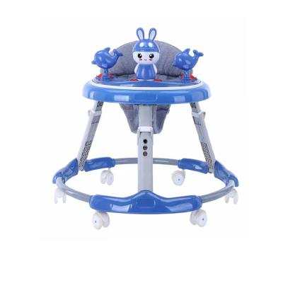 China Fashionable foldable baby walker with music, lights and activity tray for sale