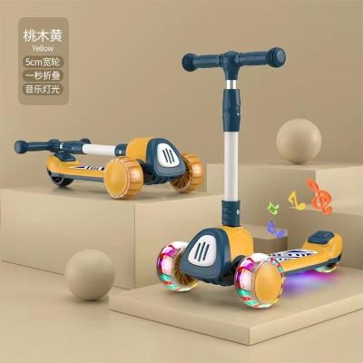 China Best Selling Buy Kids Children High Quality Cheap Child Baby 3 Fast Folding Outdoor Wheels 2 Three In 1 Toys Kick Scooters Foot Scooters for sale