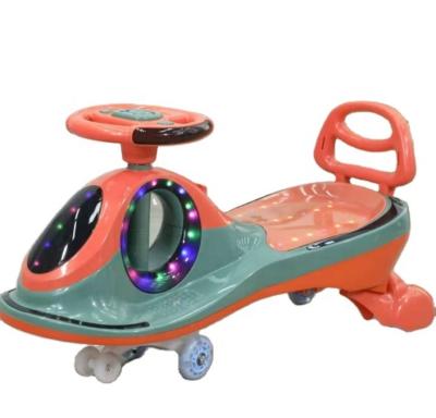 China Plastic Lightweight Ride Toy Hand Swing Kids Ride On Car With Music For Baby for sale