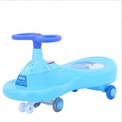 China Factory Price Kids Balance Car Cycle PP Labor Plastic Children Wiggle Car Baby Twist Car With Light And Sound for sale