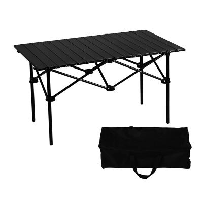 China Modern Promotional High Quality Patio Outdoor Square Table Folding Colapsable Picnic Table for sale