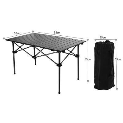 China Modern Ultralight Outdoor Portable Folding Aluminum Alloy Camping Table For Travel for sale