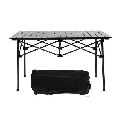 China Modern Hot Selling Portable Aluminum Camping Storage Folding Table Outdoor Picnic Kitchen Table for sale