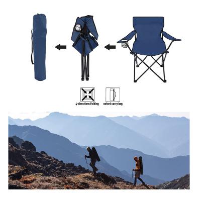 China Lightweight Manufacturers Custom Outdoor Ultralight Portable Folding Moon Camping Chair For Beach Hiking Picnic for sale