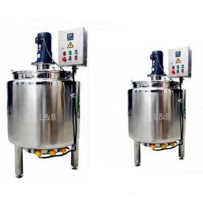 China Flowtam Stainless Steel Lubricant Liquid Industrial Grease Mixing Making Machine for sale