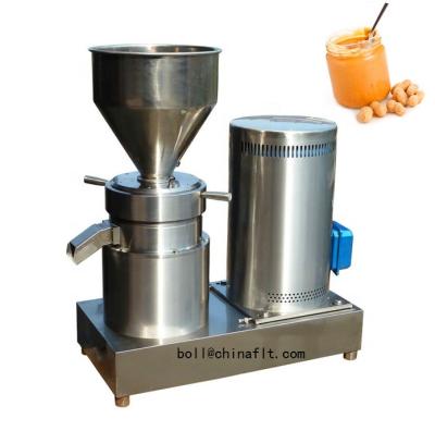 China Industrial Roasted Processing Plant 15kw Peanut Butter Vegetables Grinder for sale