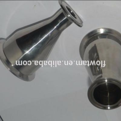 China Food grade ss304 ss316 sanitary flange concentric reducer for sale