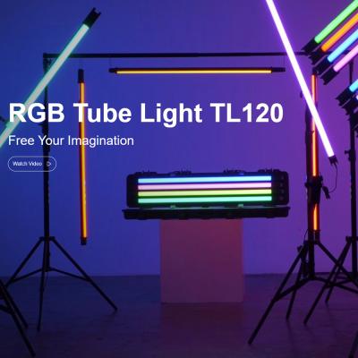 China Godox TL120 LED Tube Light 2700K-6500K C.P. 96 TLCL 98 Smartphone APP Control Bag for Live Stream Wedding Still Life Photography TL120 for sale