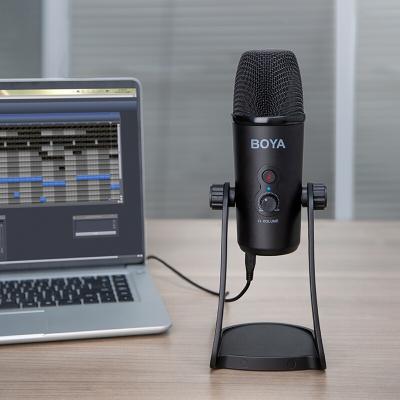 China BOYA BY-PM700 USB Desktop MIC Desktop Condenser Microphone For PC Computer Laptop Mac Interview Recording Video Podcast Li for sale