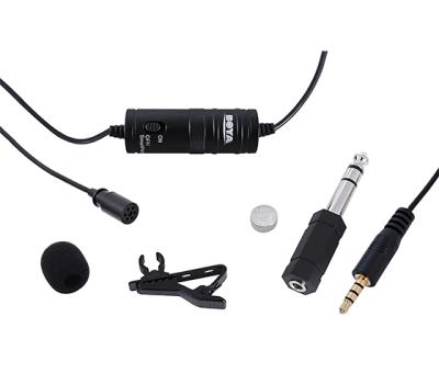 China BOYA BY-M1 cable microphone mini 3.5mm mobile phone studio recording camera clip microphone for camera smartphone for sale