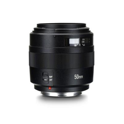 China Auto Focus Lens YN50mm F1.4 Lens YN50mm F1.4 Standard Main Lens Large Aperture C For Canon EOS 70D 5D2 5D3 600D DSLR Camera 58mm for sale