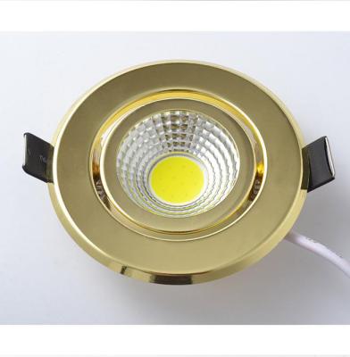 China Modern Super-thin Hotel Living Room Round LED Ceiling Light Square Ceiling Lamps COB sopt light for sale