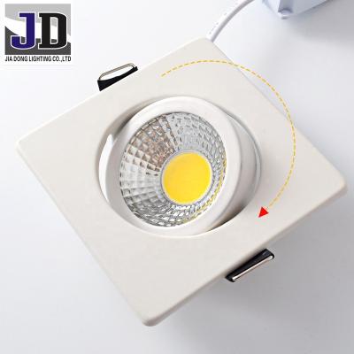 China 5W 450lm (LM) residential lamp lumen output and LED light source cob led ceiling spotlight for sale