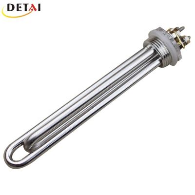 China Factory 12V 300W SUS304 DC Water Heater Heater Element Flange Immersion Heater for sale