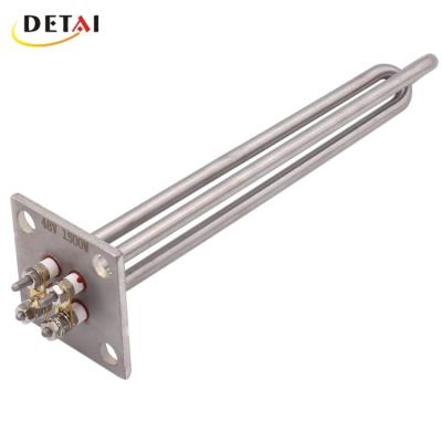 China Factory 48v 1500w Stainless Electric DC Heating Element Immersion Water Heater for sale