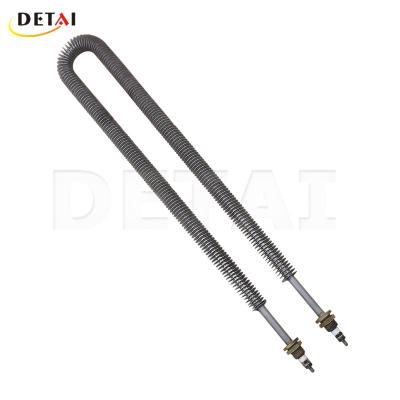 China Heat Exchange Low Price Water Heating Element Heating U Shape Finned Tube Electric Heater for sale