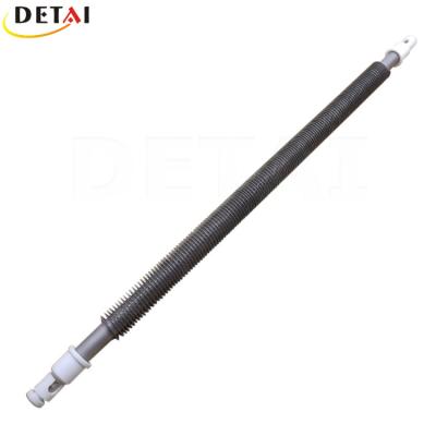 China Straight Extruded Fin Tube 230v 1500w Air Heater Spiral Fin Tube for sale