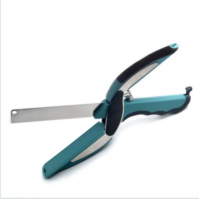 China Mordern kitchen gagets2021 multifunctional food cleaver kitchen shears kitchen scissors for sale