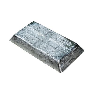 China Die Cast Alloy Battery Industry High Purity 99.995% Zinc Ingot for sale