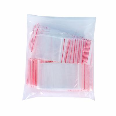 China Custom LDPE Transparent Ziplock Bag Self Zip Lock Bag Waterproof Biodegradable Biodegradable Ziplock Bag for sale