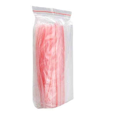 China eco friendly resealable security zipper tote bag plastic pe zip lock packaging bag for sale