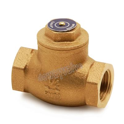 China PN20 General Brass Swing Check Valve DW348 for sale