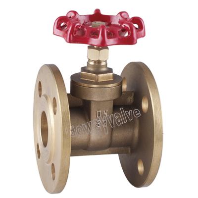 China General flange to flange bronze gate valve DW116 for sale