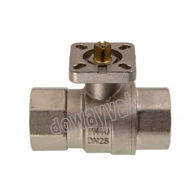 China General ISO5211 Mounted Protection Brass Ball Valve DW202 for sale