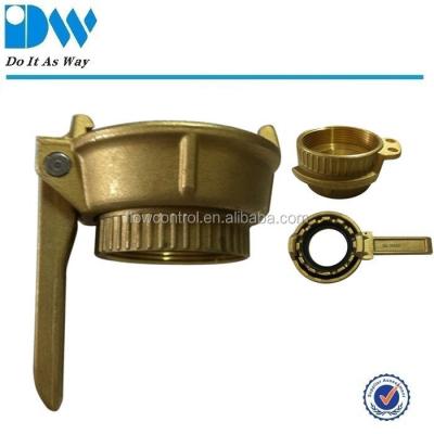 China DIN28450 Brass Tank Cart Coupling For Compound Pipe Round for sale