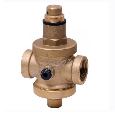 China General Forged DW383 Brass Water Pressure Reducing Safety Valve for sale