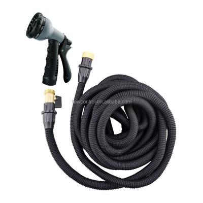 China Hot Sale Rubber Garden Hose With Spray Gun Quick Connect for sale