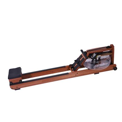 China Home Use Rowing Machines Wooden Water Rowing Machine Fitness Water Rowing Equipment For Home Use for sale