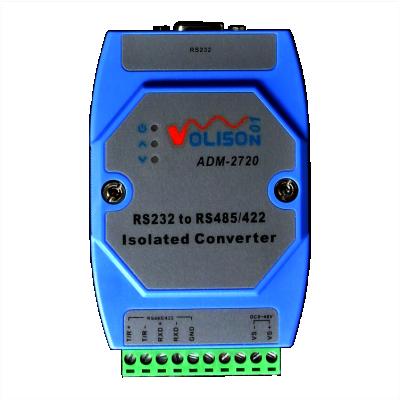 China ADM-2720 RS-232 to RS-485/422 Isolation Photoelectric Converter Industrial Serial Converter ADM-2720 for sale