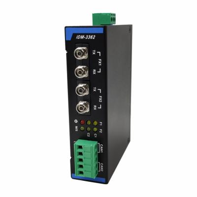 China IDM-3362-FC Can-Bus Ring Network Terminator BOX Bus Repeater Light Cat BOX Fiber Optic Bus to FC Double Fiber IDM-3362-FC for sale