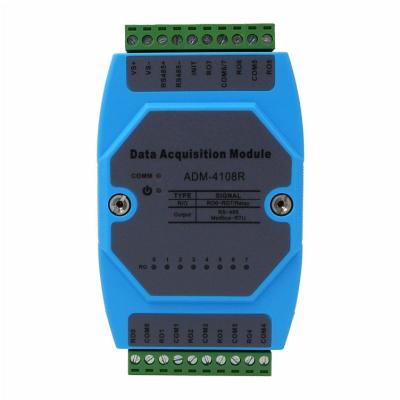 China Type ADM-4108R 8 Channel A Relay 8 Normal Open Output Module Do RS485 MODBUS-RTU ADM-4108R Output Module for sale